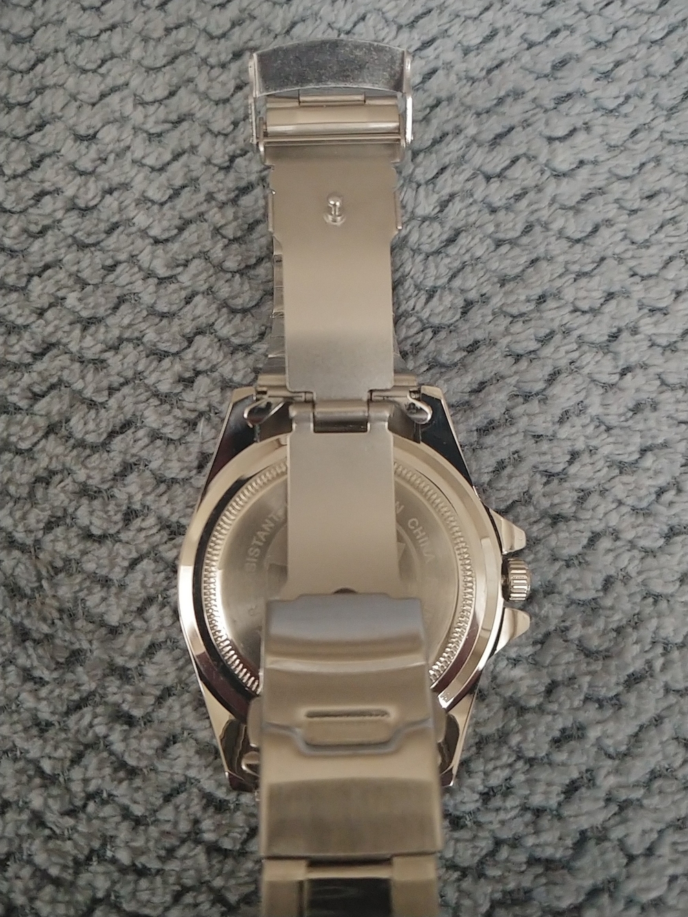 Silver Yacht-Master Style Men's Watch - White Dial - Picture 3 of 6